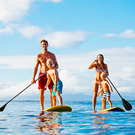 Family Fun, Stand Up Paddling