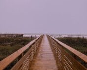 Rainy day at Folly Beach