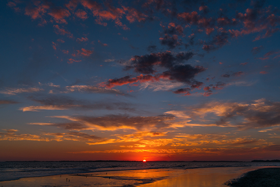 Sunset at Folly Beach